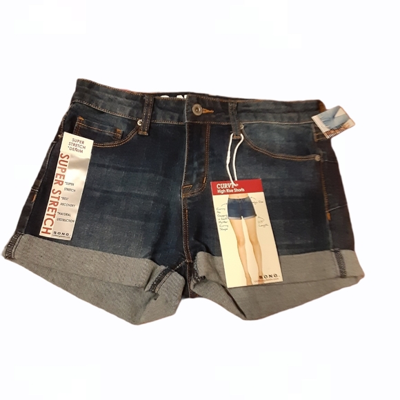 S.O.N.G. Denim Pants - High Rise Shorts❤Brand New with Tags!